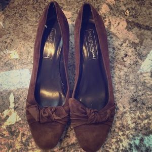 Sakes fifth ave brown heels 11